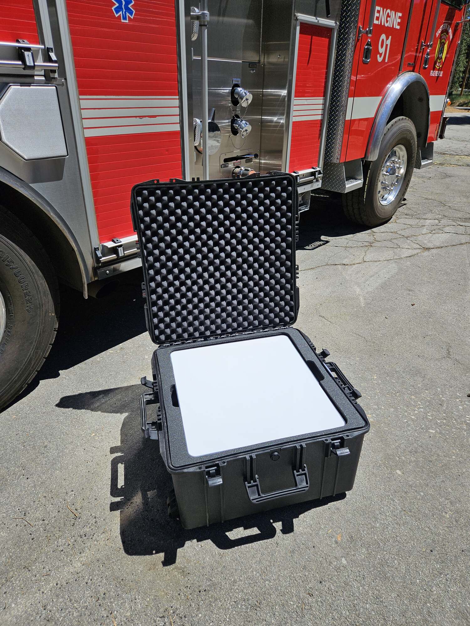 Army Router System Case SATGEAR HP1 - Flat High Performance Starlink Case - Gen 2 Router ...